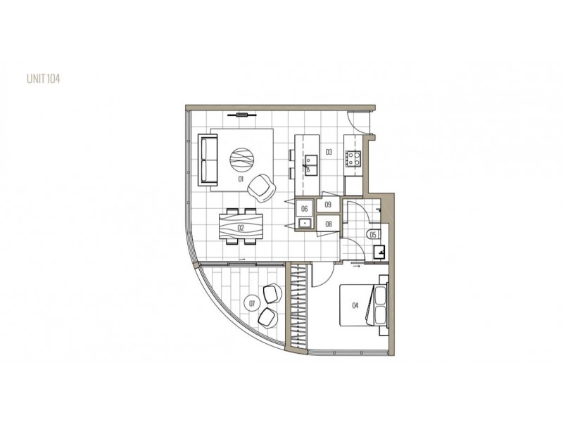 104/3 Meta Street, Mooloolaba QLD 4557 Floorplan