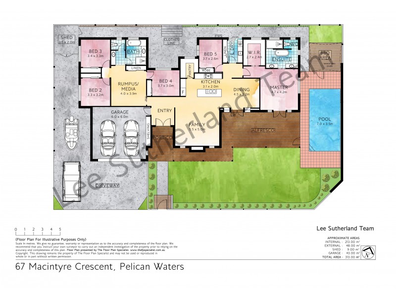 67 Macintyre Cres, Pelican Waters QLD 4551 Floorplan