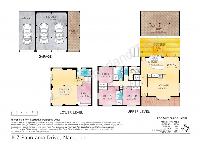 107 Panorama Dr, Nambour QLD 4560 Floorplan