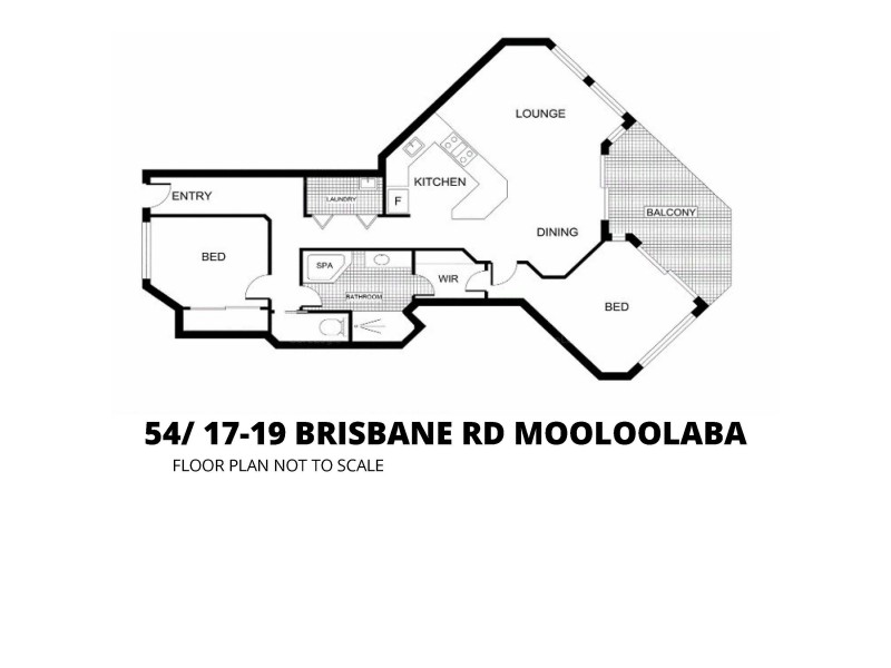 54/17-19 Brisbane Road, Mooloolaba QLD 4557 Floorplan