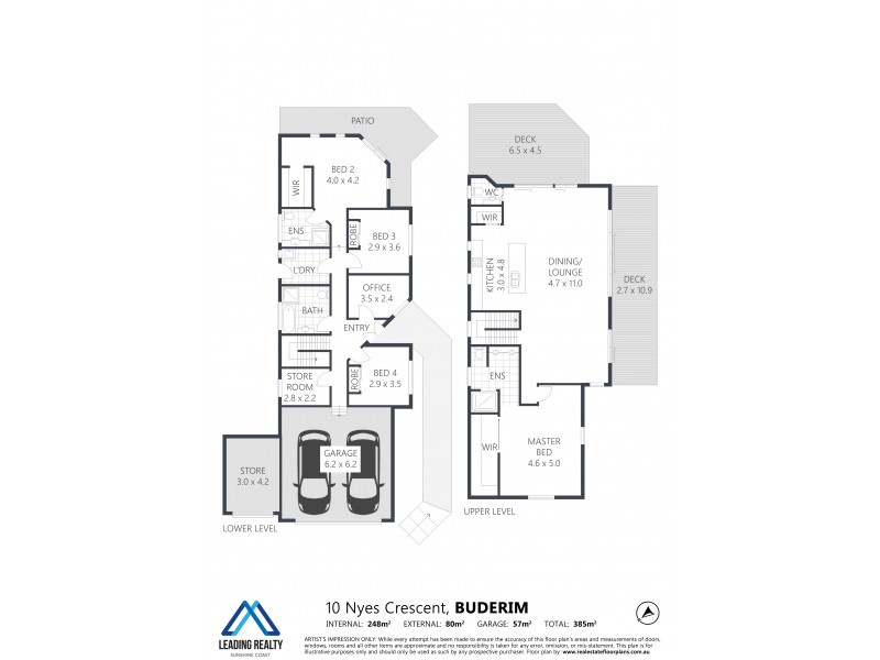 10 Nyes Cres, Buderim QLD 4556 Floorplan