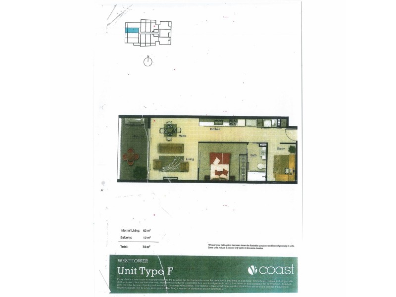 406/17 Bath Street, Labrador QLD 4215 Floorplan