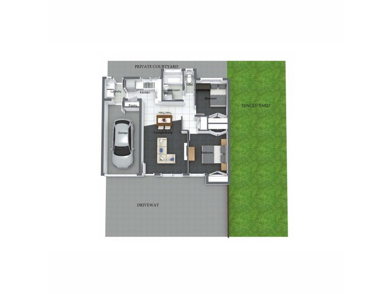 2/183 Central Street, Labrador QLD 4215 Floorplan