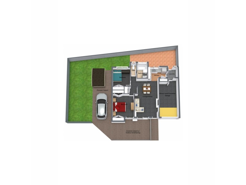 1/27 Morinda Way, Labrador QLD 4215 Floorplan