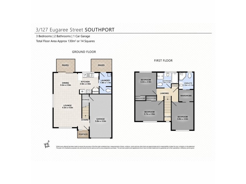 3/127 Eugaree Street, Southport QLD 4215 Floorplan