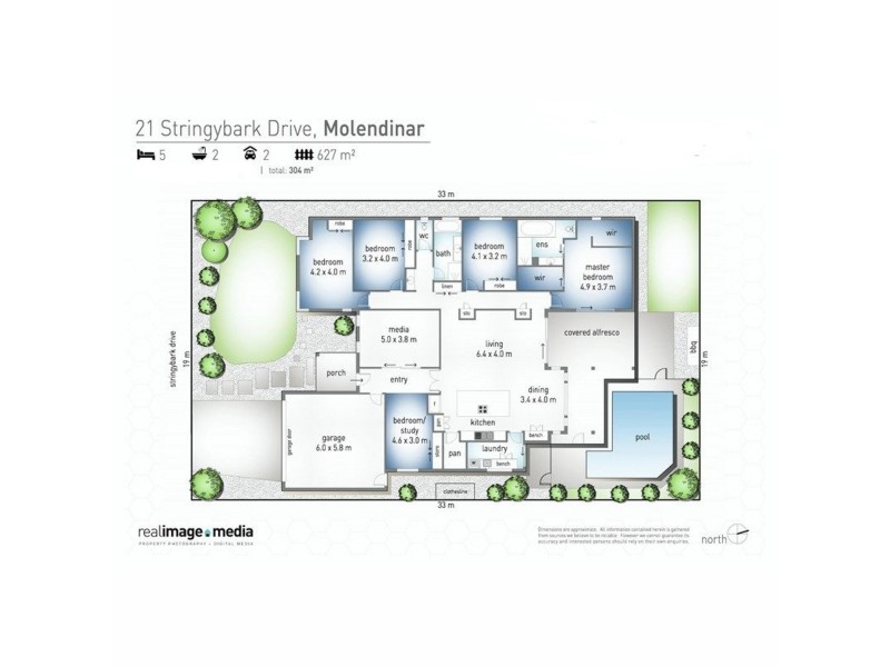 21 Stringybark Drive, Molendinar QLD 4214 Floorplan