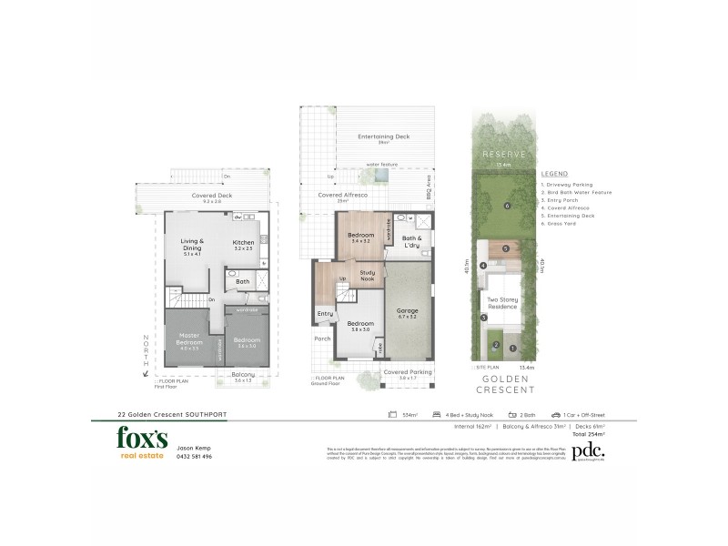 22 Golden Crescent, Southport QLD 4215 Floorplan