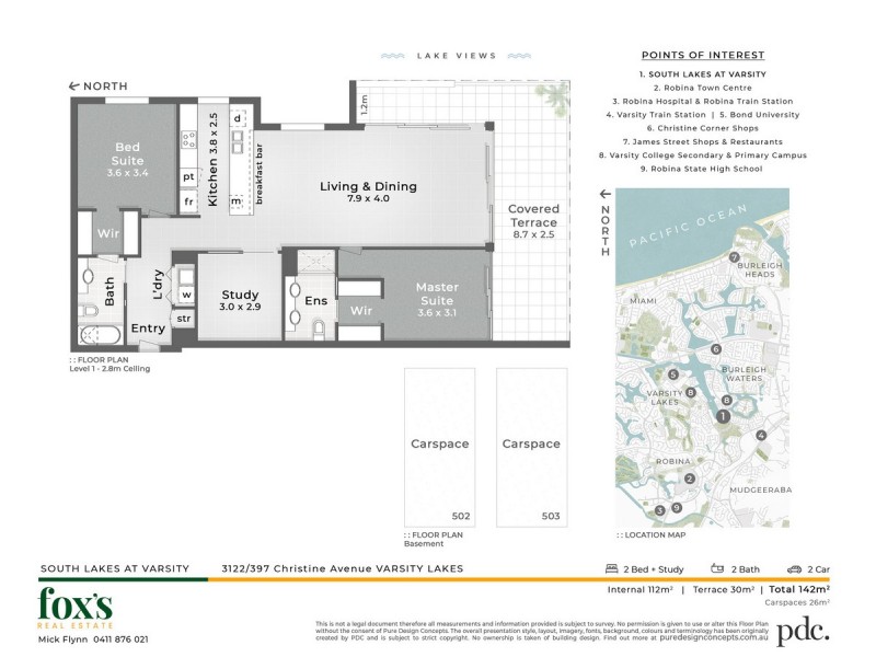 3122/397 Christine Avenue, Varsity Lakes QLD 4227