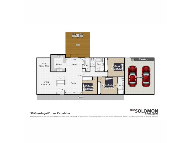 50 Gundagai Drive, Capalaba QLD 4157 Floorplan