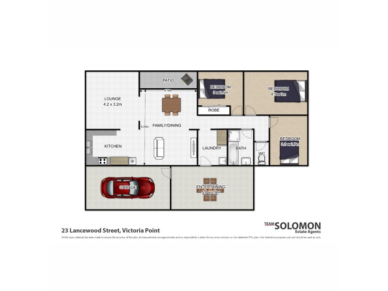 23 Lancewood Street, Victoria Point QLD 4165 Floorplan