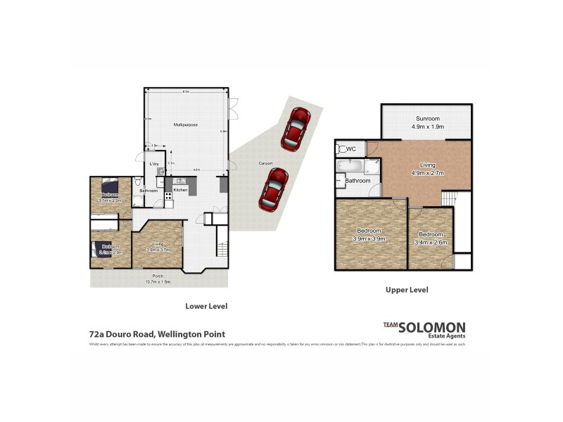 72A Douro Road, Wellington Point QLD 4160 Floorplan