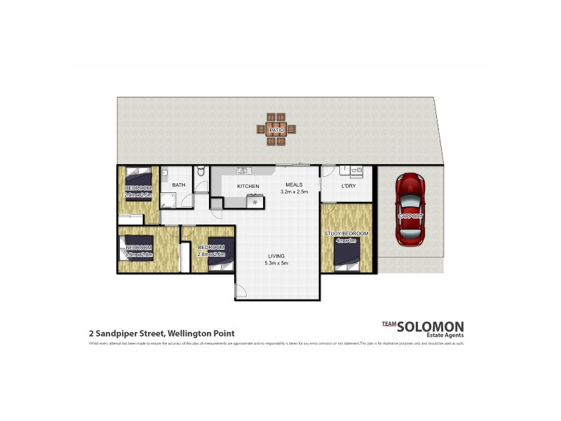 2 Sandpiper Street, Wellington Point QLD 4160 Floorplan