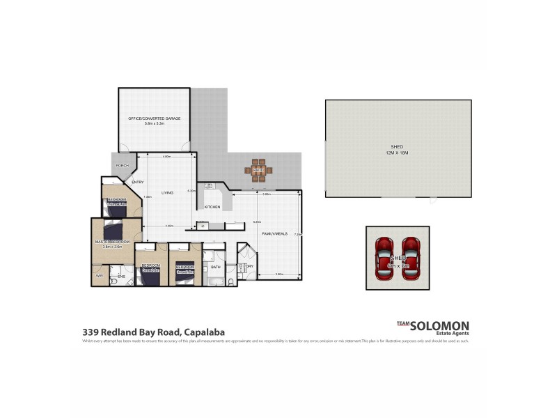 339 Redland Bay Road, Capalaba QLD 4157 Floorplan