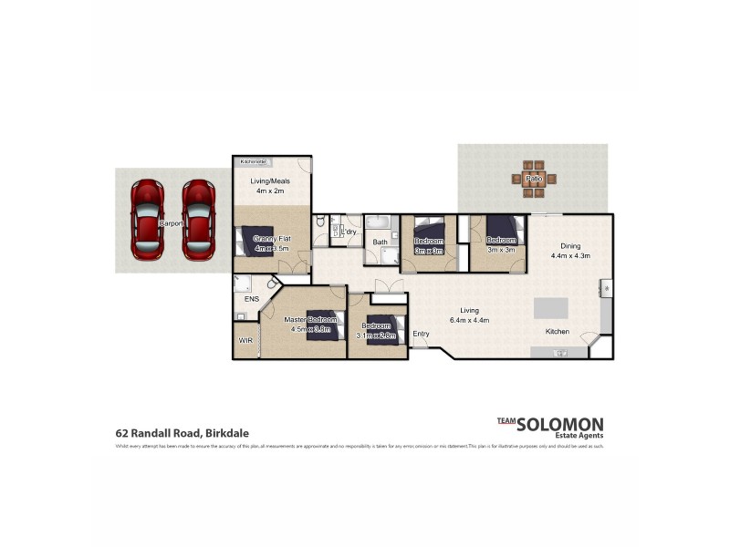 62 Randall Road, Birkdale QLD 4159 Floorplan