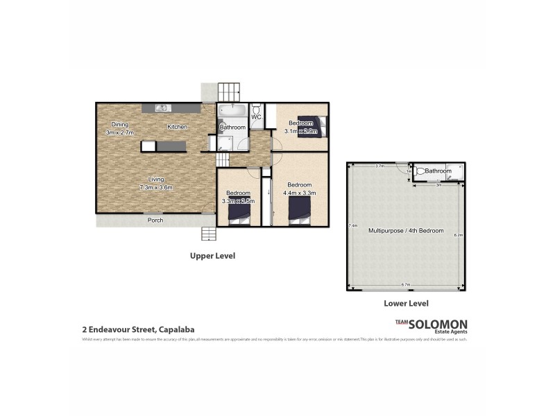 2 Endeavour Street, Capalaba QLD 4157 Floorplan