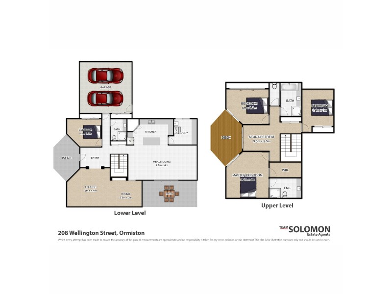 208 Wellington Street, Ormiston QLD 4160 Floorplan