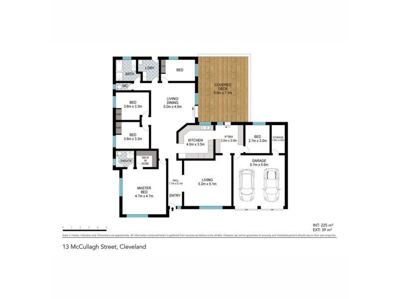 13 McCullagh Street, Cleveland QLD 4163 Floorplan