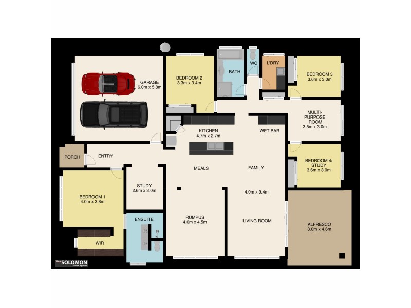 13 Macleay Place, Thornlands QLD 4164 Floorplan