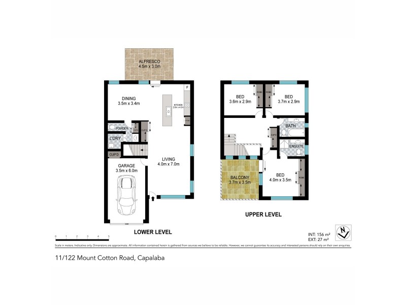 11/122-124 Mount Cotton Road, Capalaba QLD 4157 Floorplan