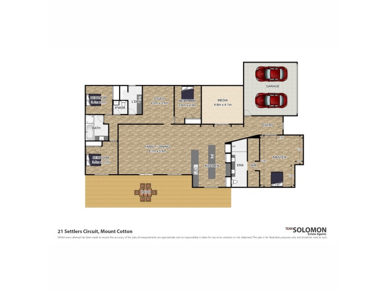 21 Settlers Circuit, Mount Cotton QLD 4165 Floorplan