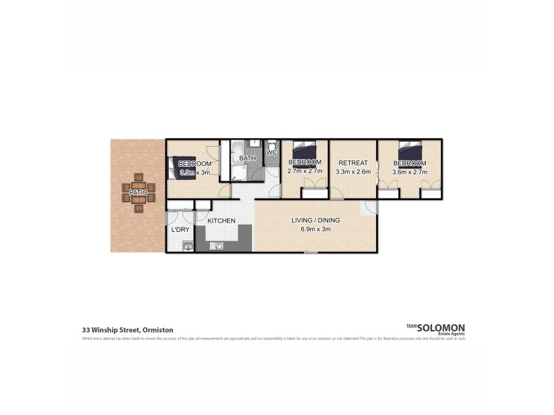 33 Winship Street, Ormiston QLD 4160 Floorplan
