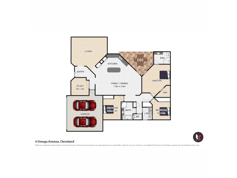 4 Omega Avenue, Cleveland QLD 4163 Floorplan