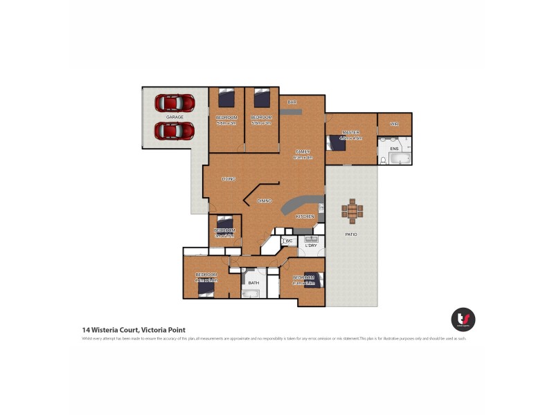14 Wisteria Court, Victoria Point QLD 4165 Floorplan