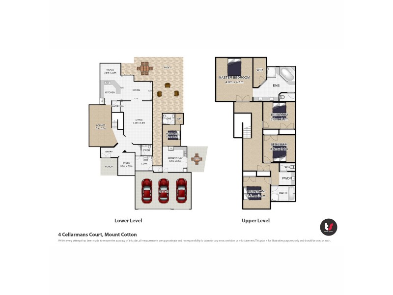 4 Cellarmans Court, Mount Cotton QLD 4165 Floorplan