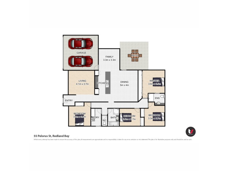 55 Pelorus Street, Redland Bay QLD 4165 Floorplan