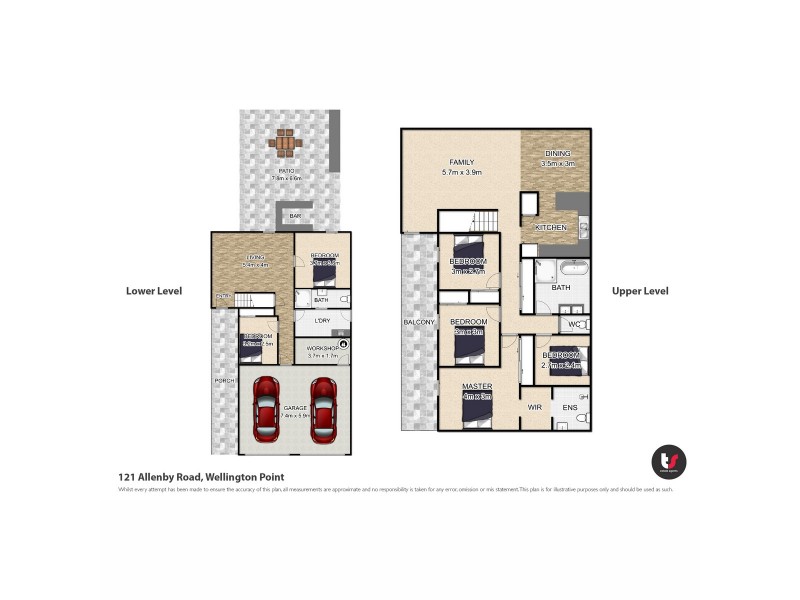 121 Allenby Road, Wellington Point QLD 4160 Floorplan