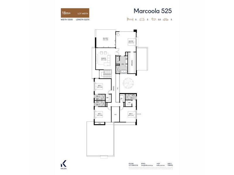 101 The Sovereign Mile, Sovereign Islands QLD 4216 Floorplan
