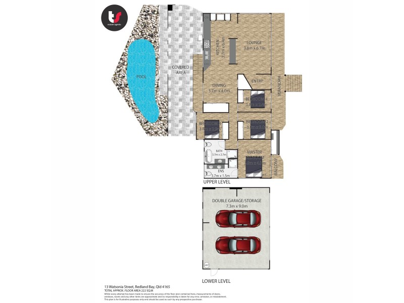 13 Watsonia Street, Redland Bay QLD 4165 Floorplan