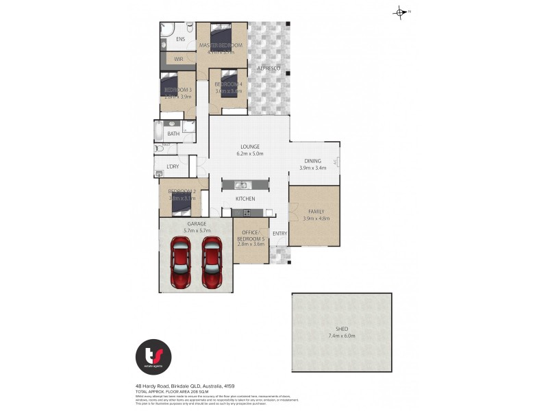 48 Hardy Road, Birkdale QLD 4159 Floorplan