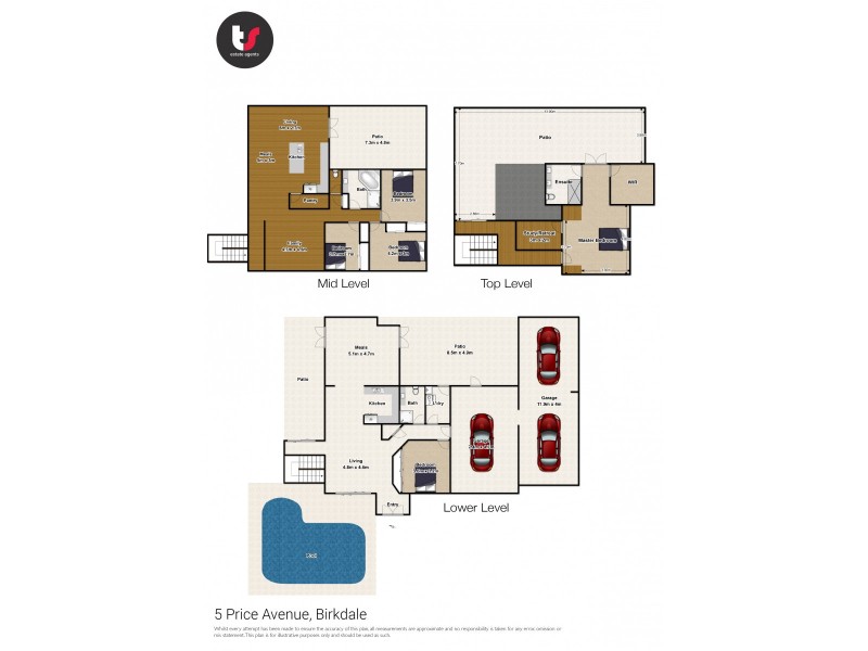 5 Price Avenue, Birkdale QLD 4159 Floorplan