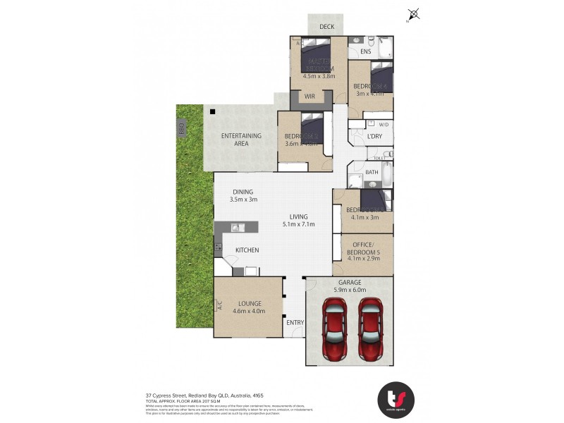 37 Cypress Street, Redland Bay QLD 4165 Floorplan