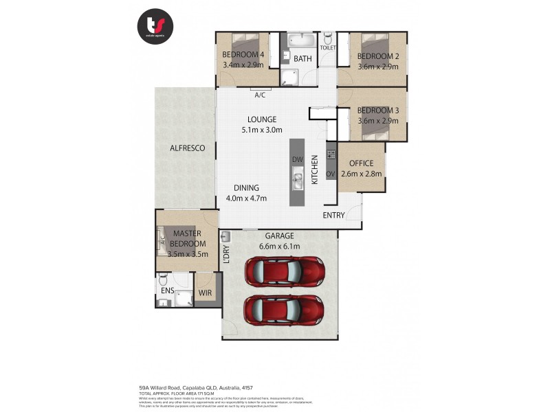 59a Willard Road, Capalaba QLD 4157 Floorplan