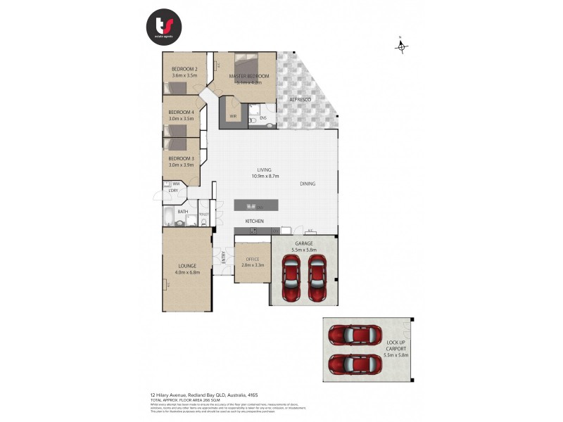 12 Hilary Avenue, Redland Bay QLD 4165 Floorplan
