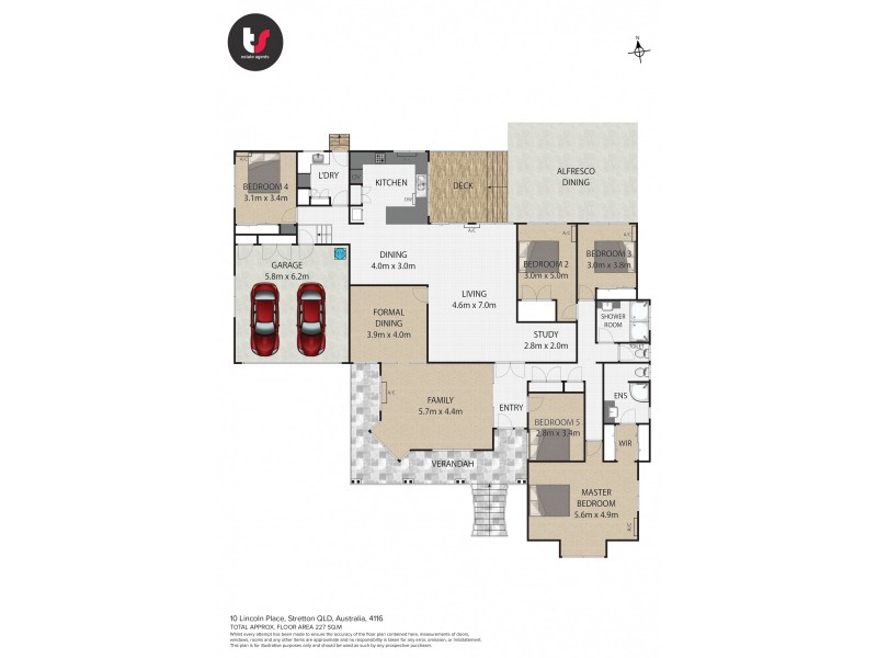 10 Lincoln Place, Stretton QLD 4116 Floorplan