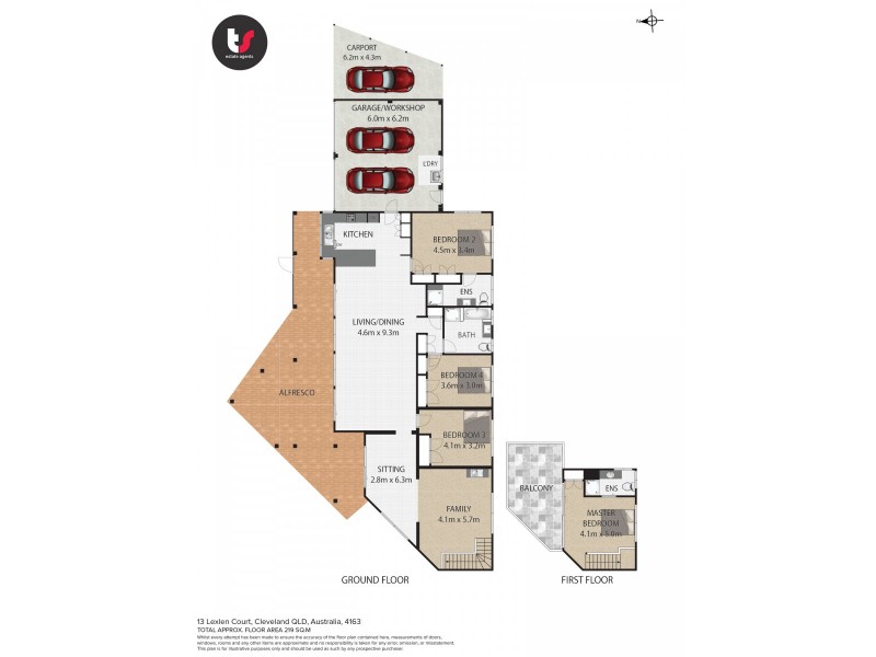 13a Lexlen Court, Cleveland QLD 4163 Floorplan