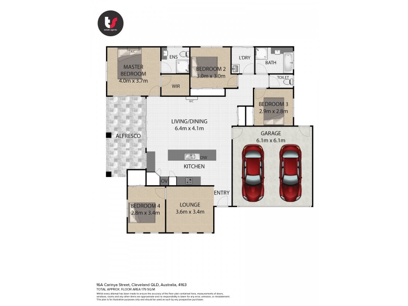 16a Carinya Street, Cleveland QLD 4163 Floorplan