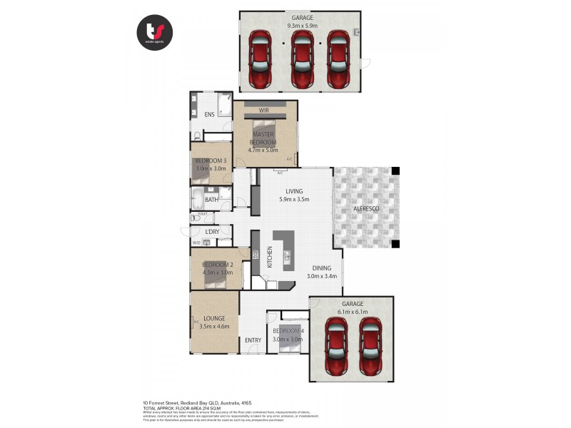 10 Forrest Street, Redland Bay QLD 4165 Floorplan