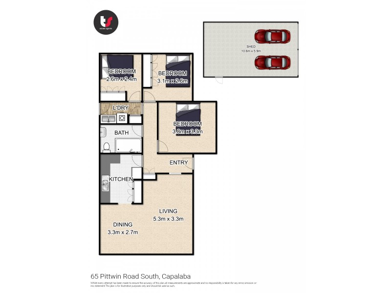 65 Pittwin Road South, Capalaba QLD 4157 Floorplan