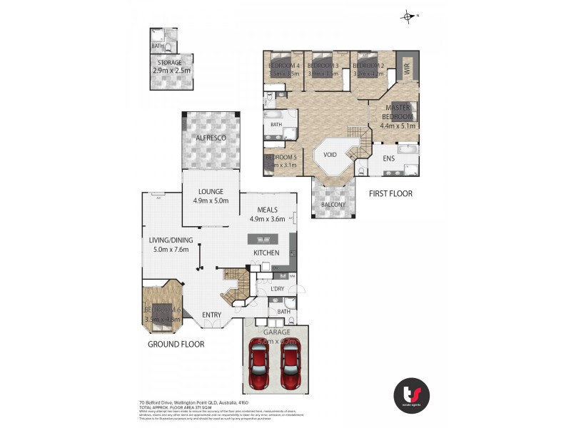 70 Belford Drive, Wellington Point QLD 4160 Floorplan