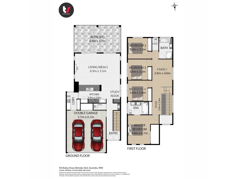 103 Bailey Road, Birkdale QLD 4159 Floorplan