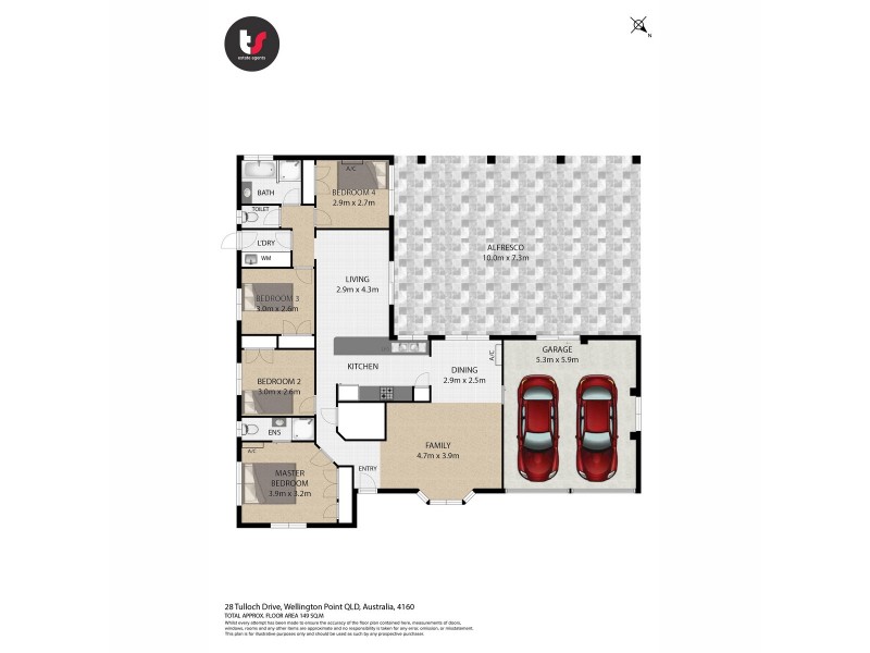 28 Tulloch Drive, Wellington Point QLD 4160 Floorplan