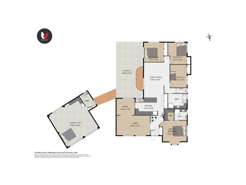 20 Tulloch Drive, Wellington Point QLD 4160 Floorplan