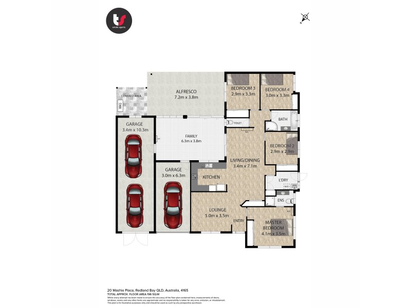 20 Mashie Place, Redland Bay QLD 4165 Floorplan