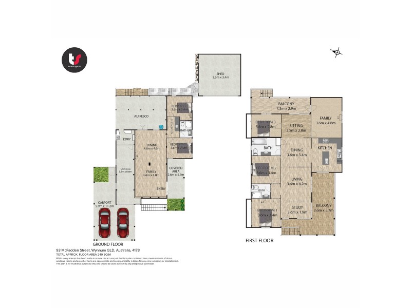 93 McFadden Street, Wynnum QLD 4178 Floorplan