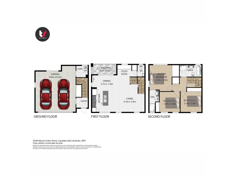 20/54-58 Mount Cotton Road, Capalaba QLD 4157 Floorplan