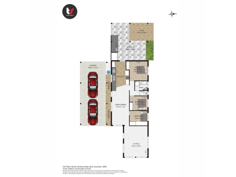 227 Main Street, Redland Bay QLD 4165 Floorplan